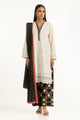3Pc Jacquard Embroidered Suit