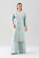 2 Piece - Digital Printed Embroidered Suit - 42601087