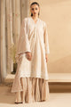 Moonlit Beige- 3Pc Embroidered Lawn Suit