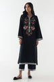 Stitched Black Embroidered Shirt + Culotte