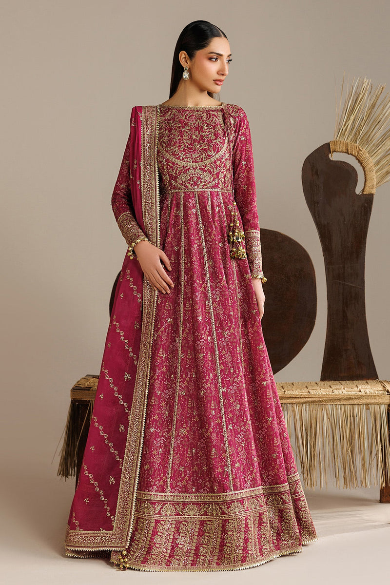 Embroidered Raw Silk Ur-7084