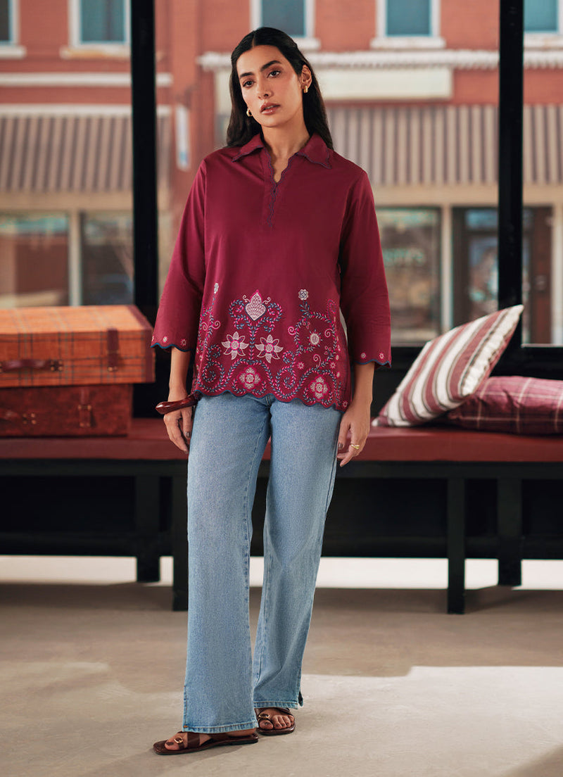 Embroidered Kurta