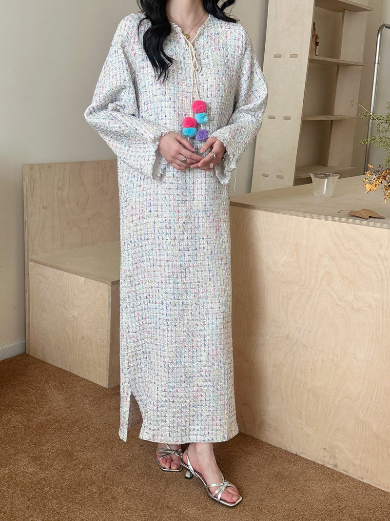 Rina Tweed Dress