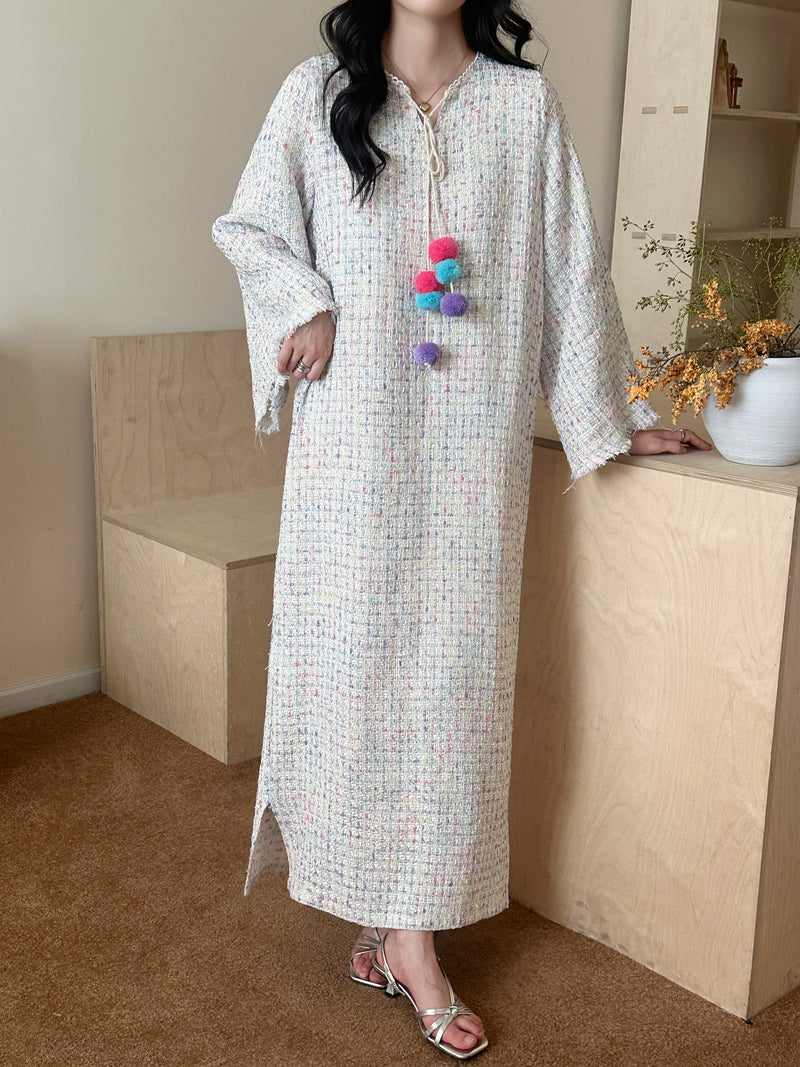 Rina Tweed Dress