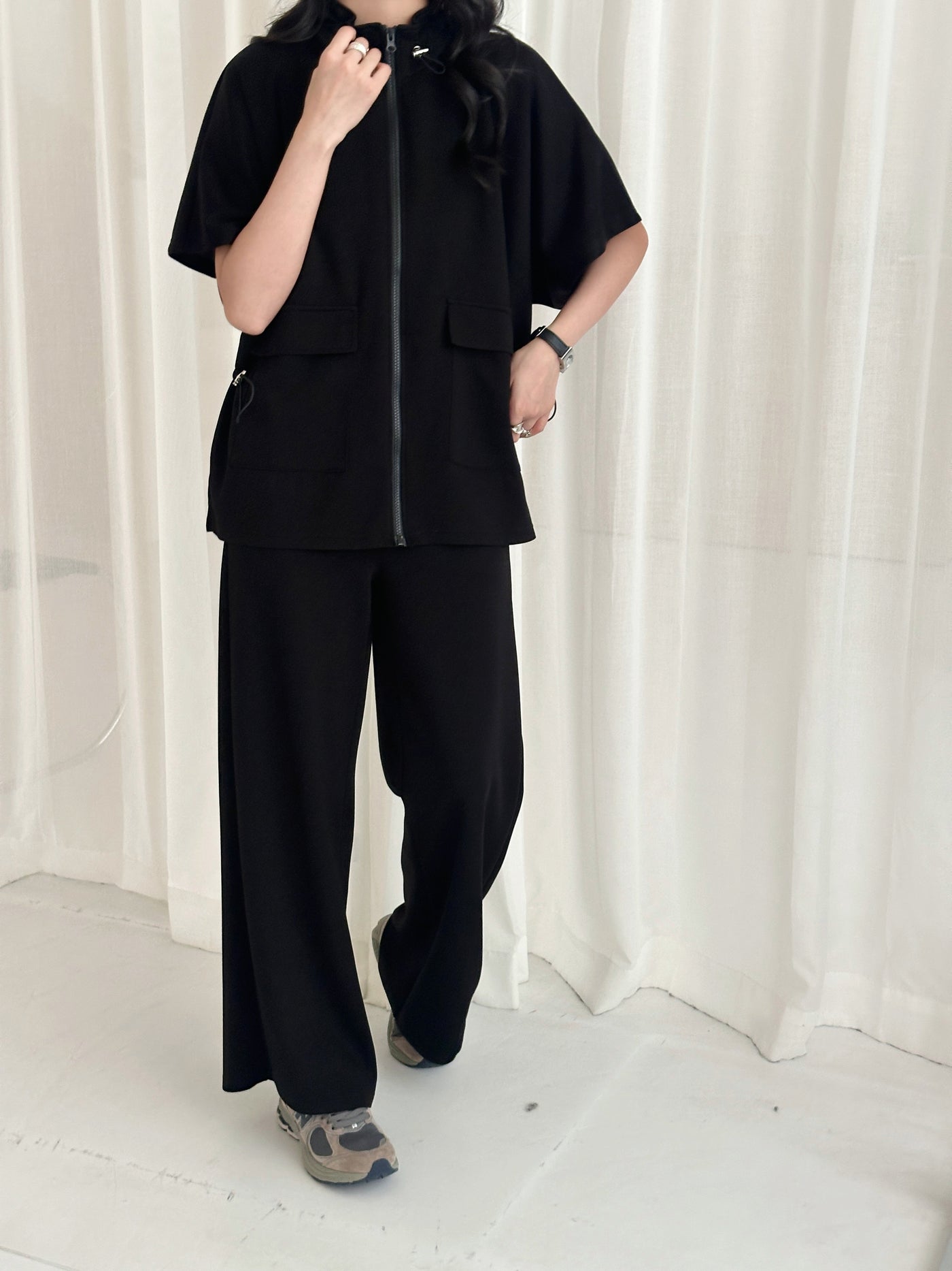 Kiki Modal Suit Black