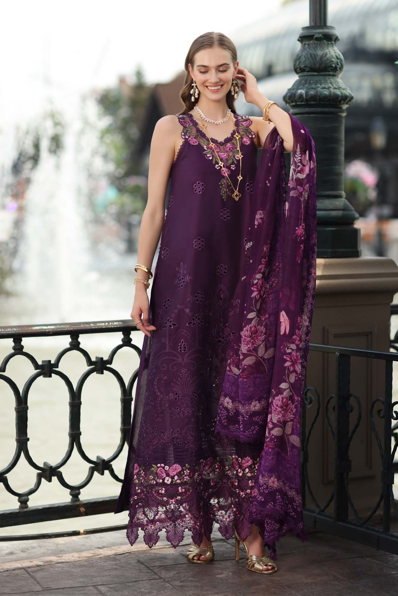 D7 - Aubergine Bloom - A
