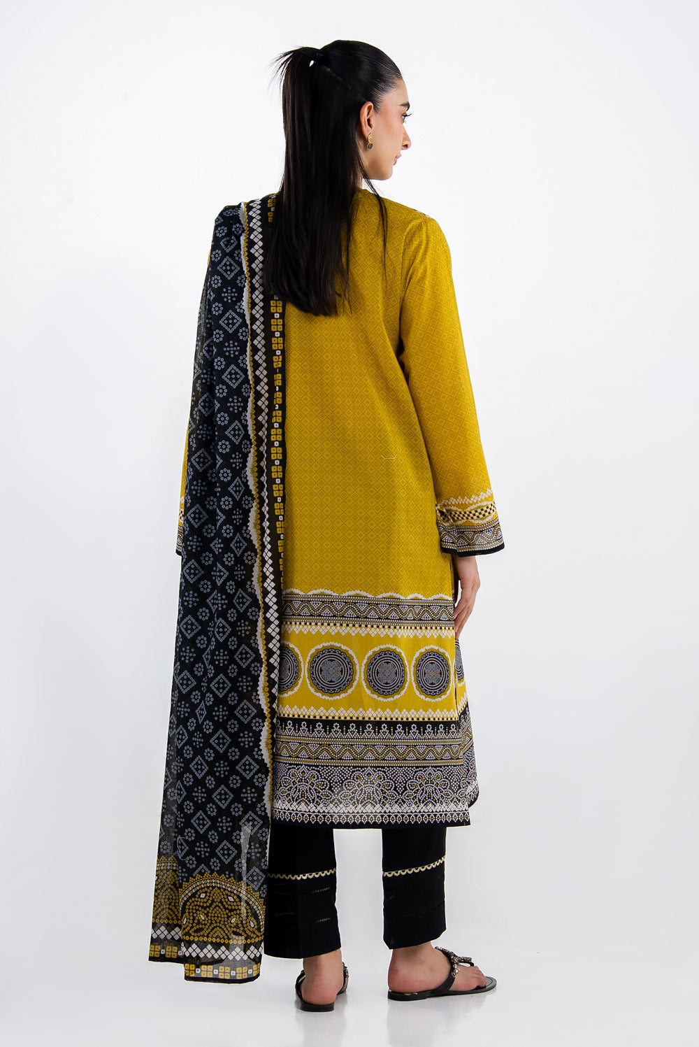 3Pc Lawn Printed Suit