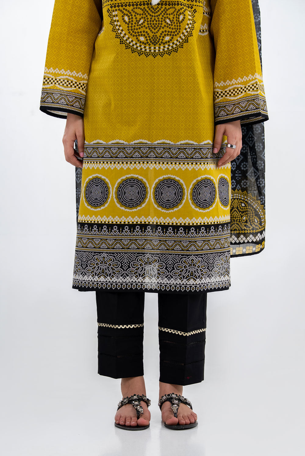 3Pc Lawn Printed Suit