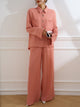 Ohio Coral Textured Suit