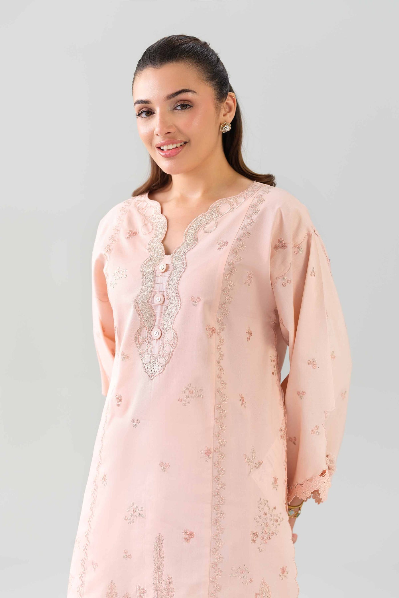 2 Piece - Embroidered Suit - 42601093