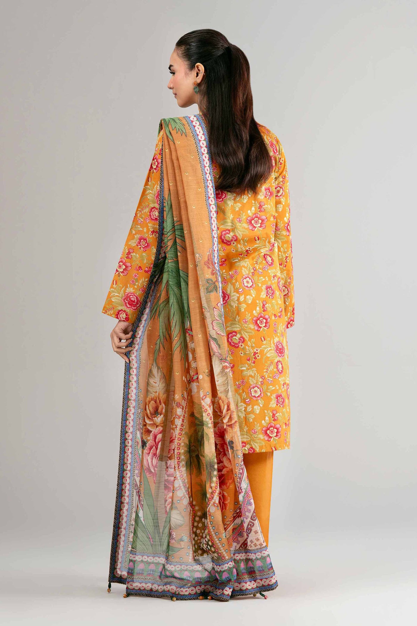 3 Piece - Digital Printed Suit - 42601485