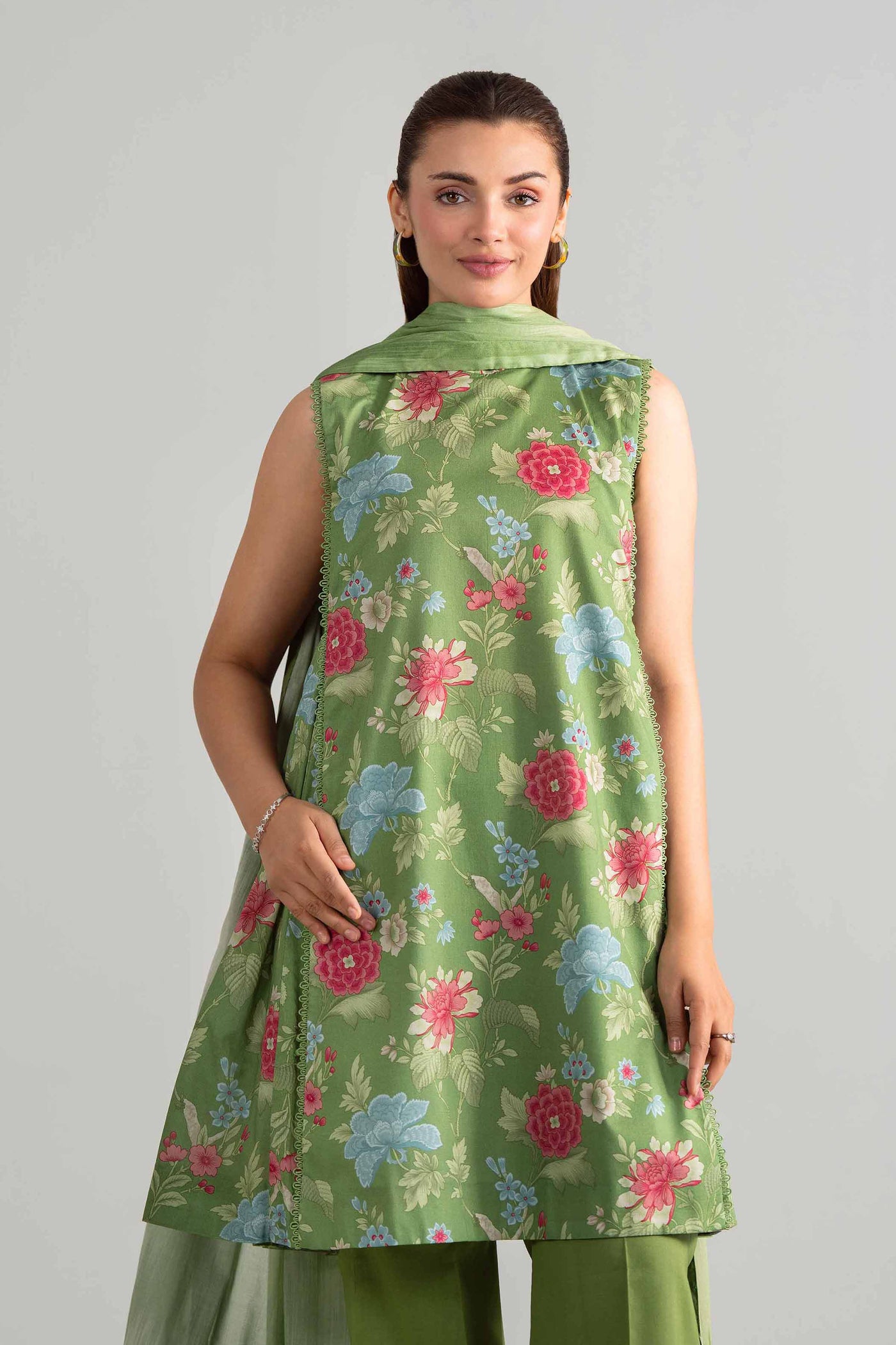 3 Piece - Digital Printed Suit - 42601847