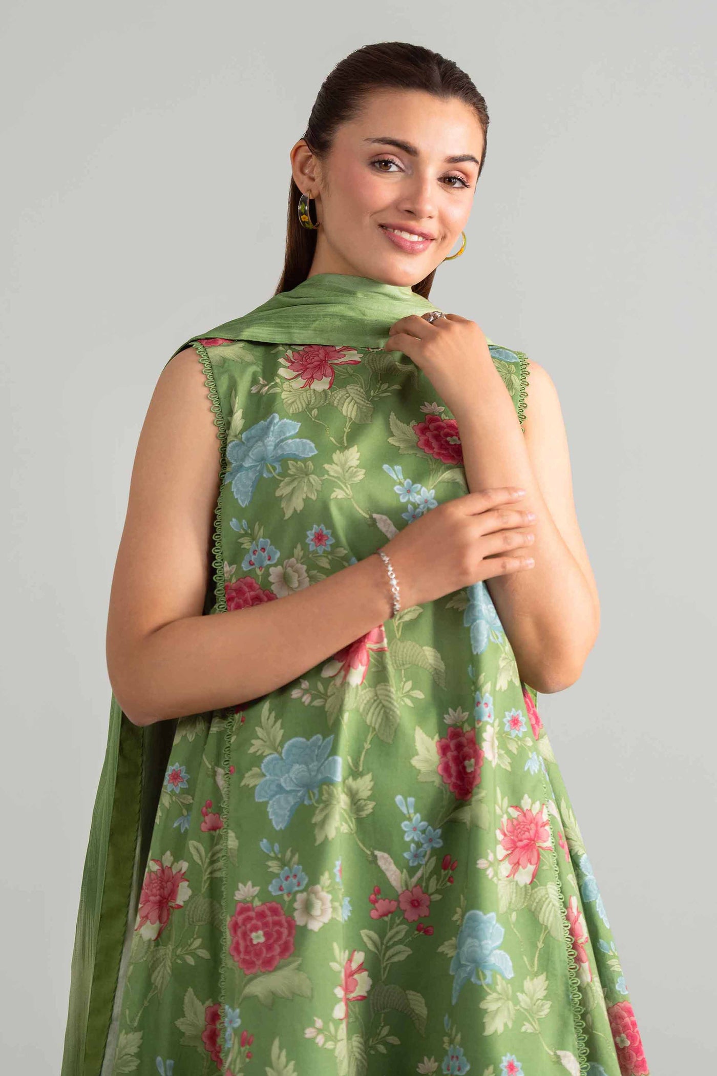 3 Piece - Digital Printed Suit - 42601847