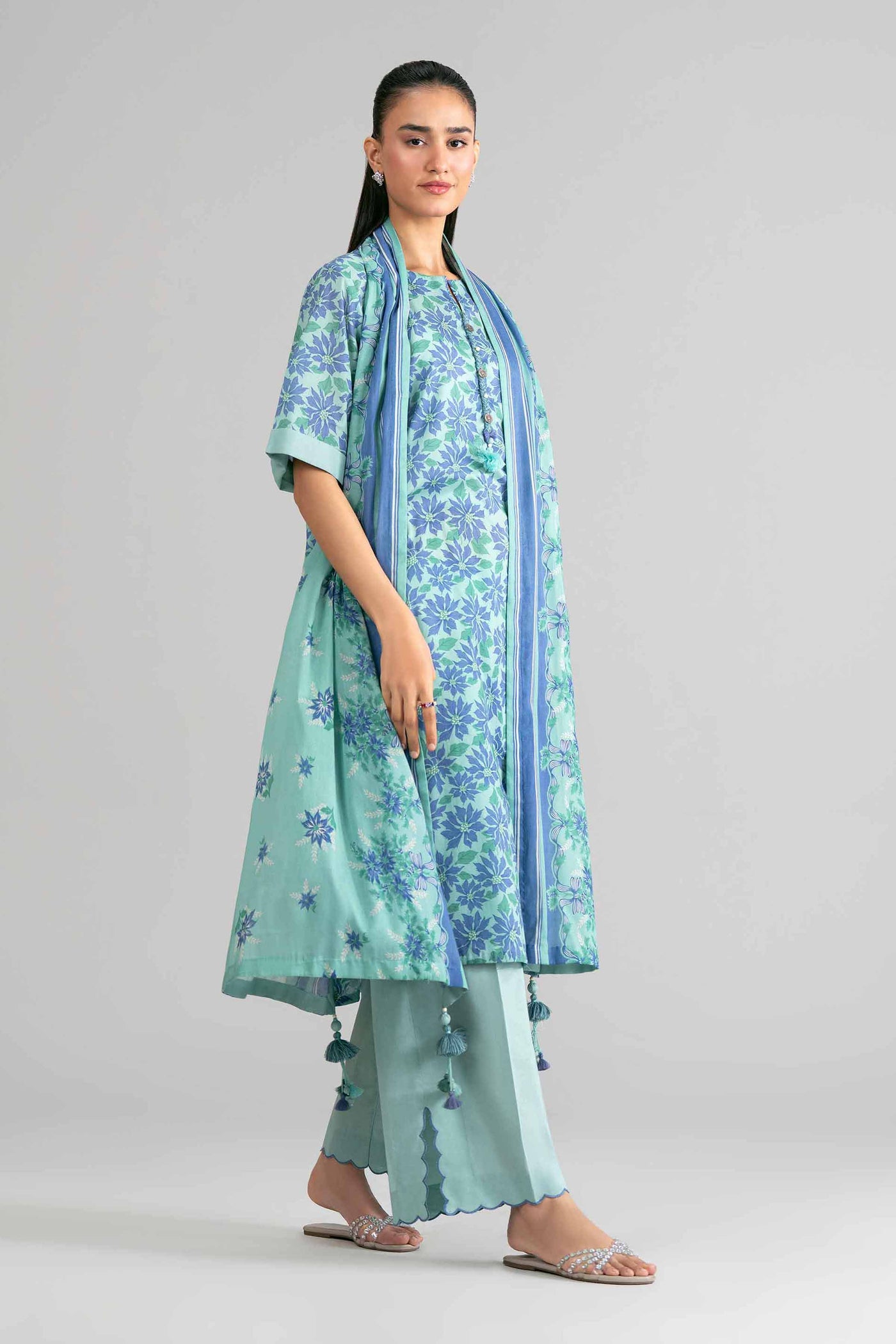 3 Piece - Printed Suit - 42601882