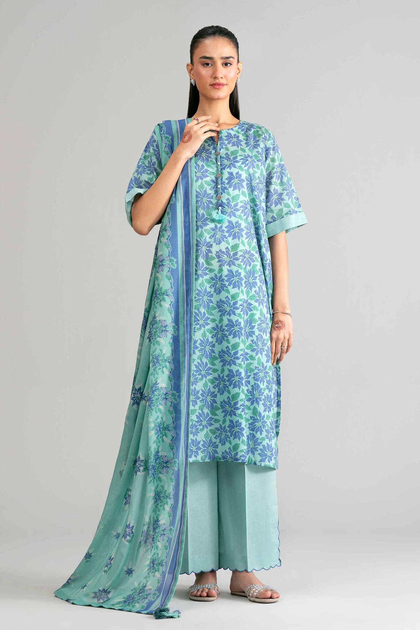 3 Piece - Printed Suit - 42601882