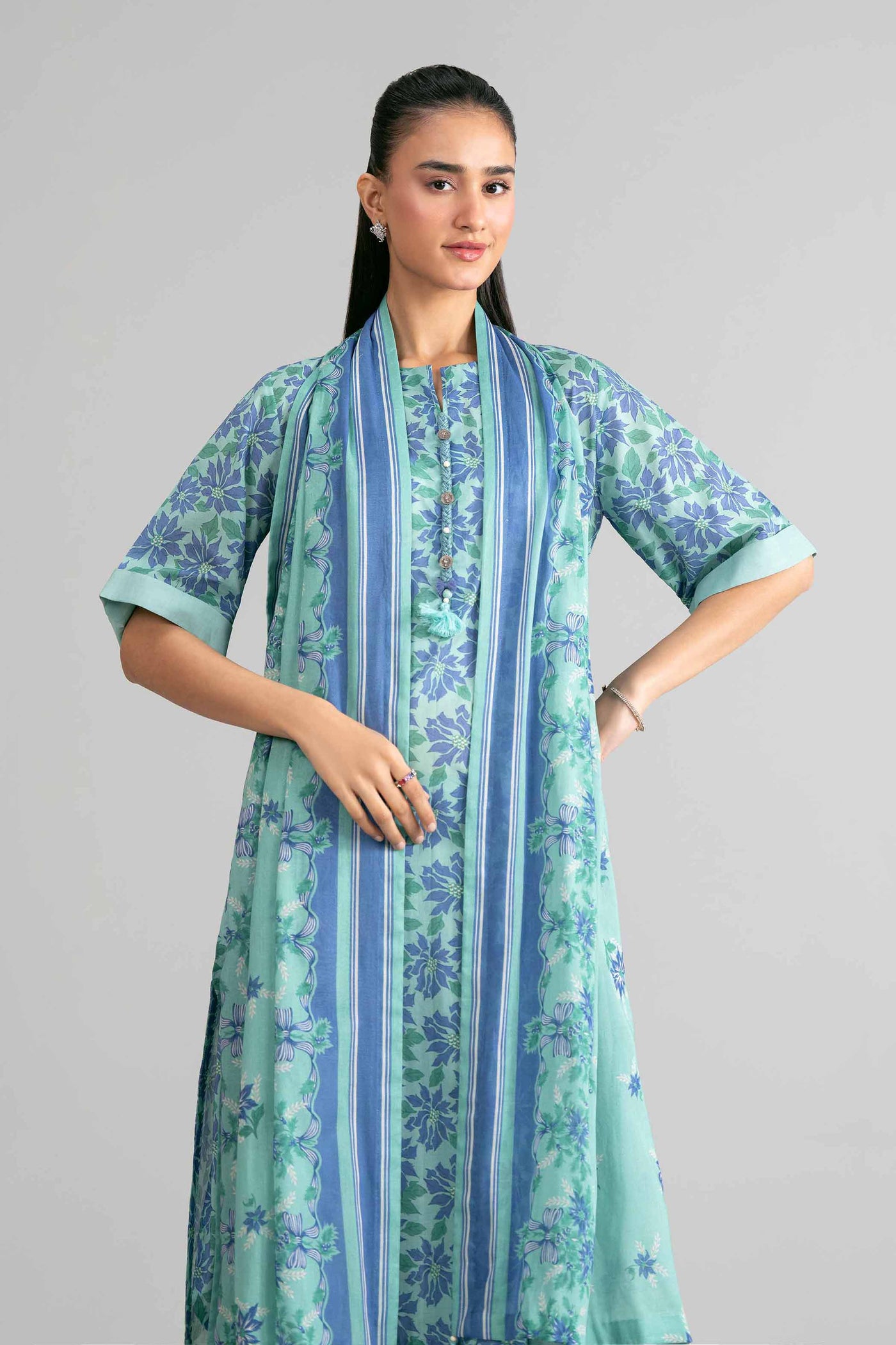 3 Piece - Printed Suit - 42601882
