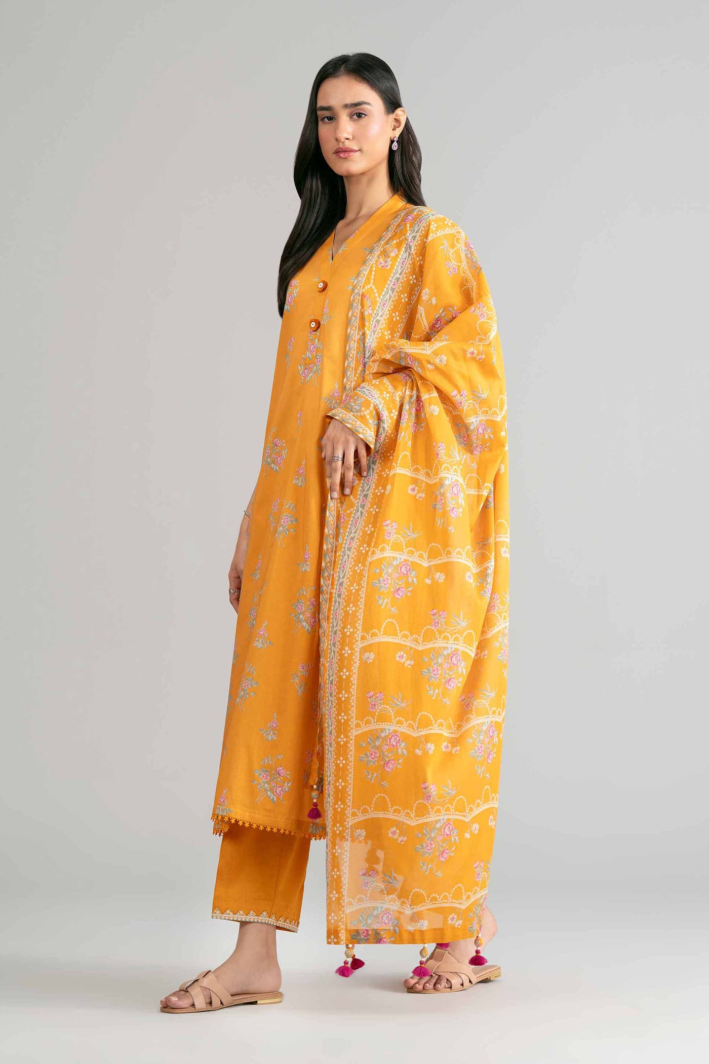 3 Piece - Printed Suit - 42601884