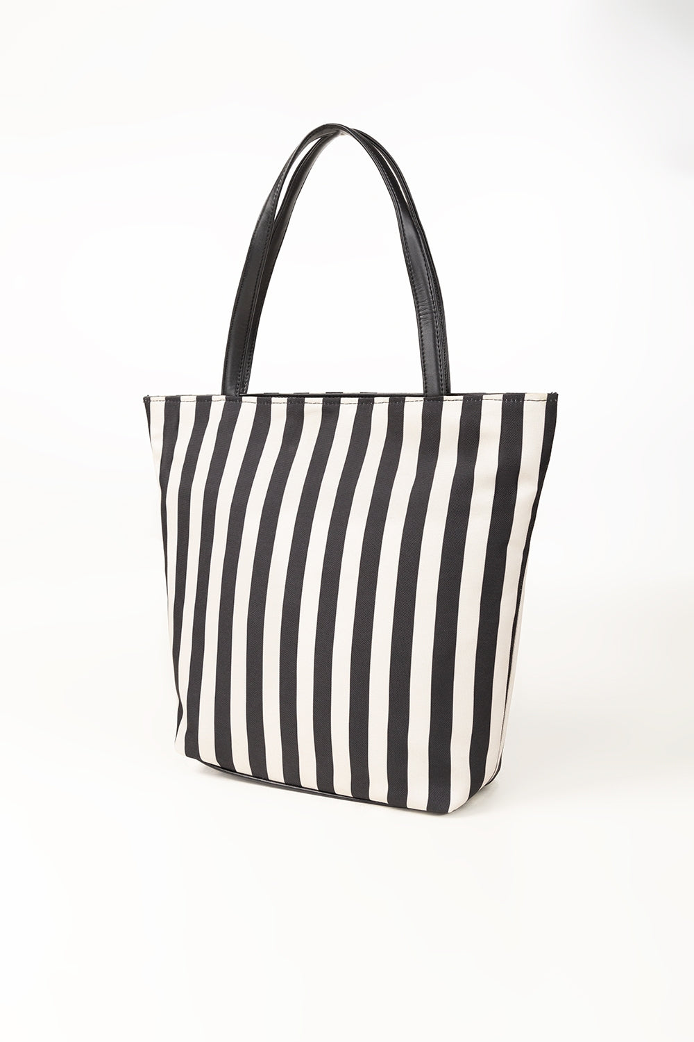 Black White Tote Bag Ibs-Ttb25-052