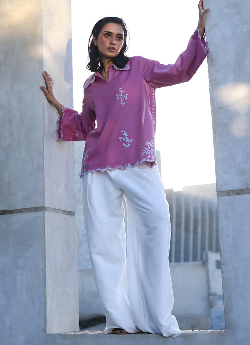 Embroidered Top