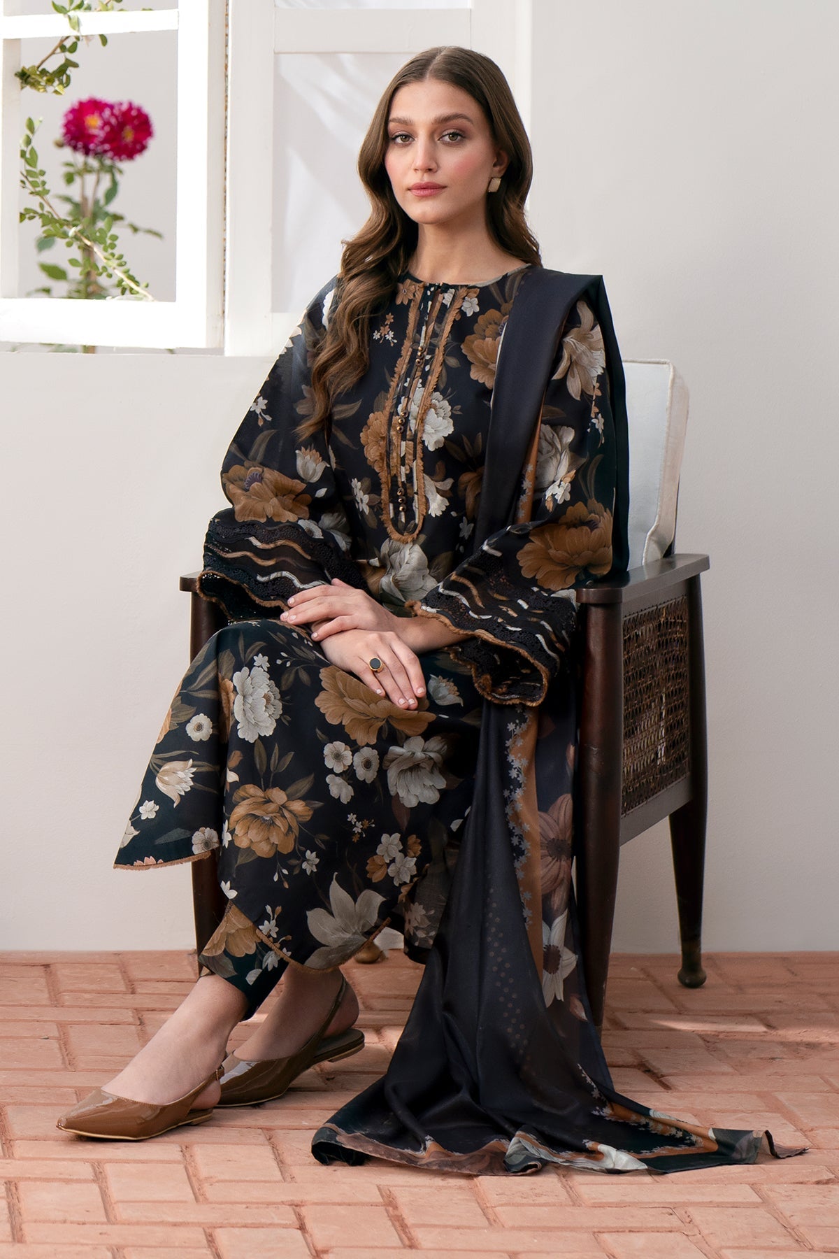 Digital Printed Lawn Sf-540