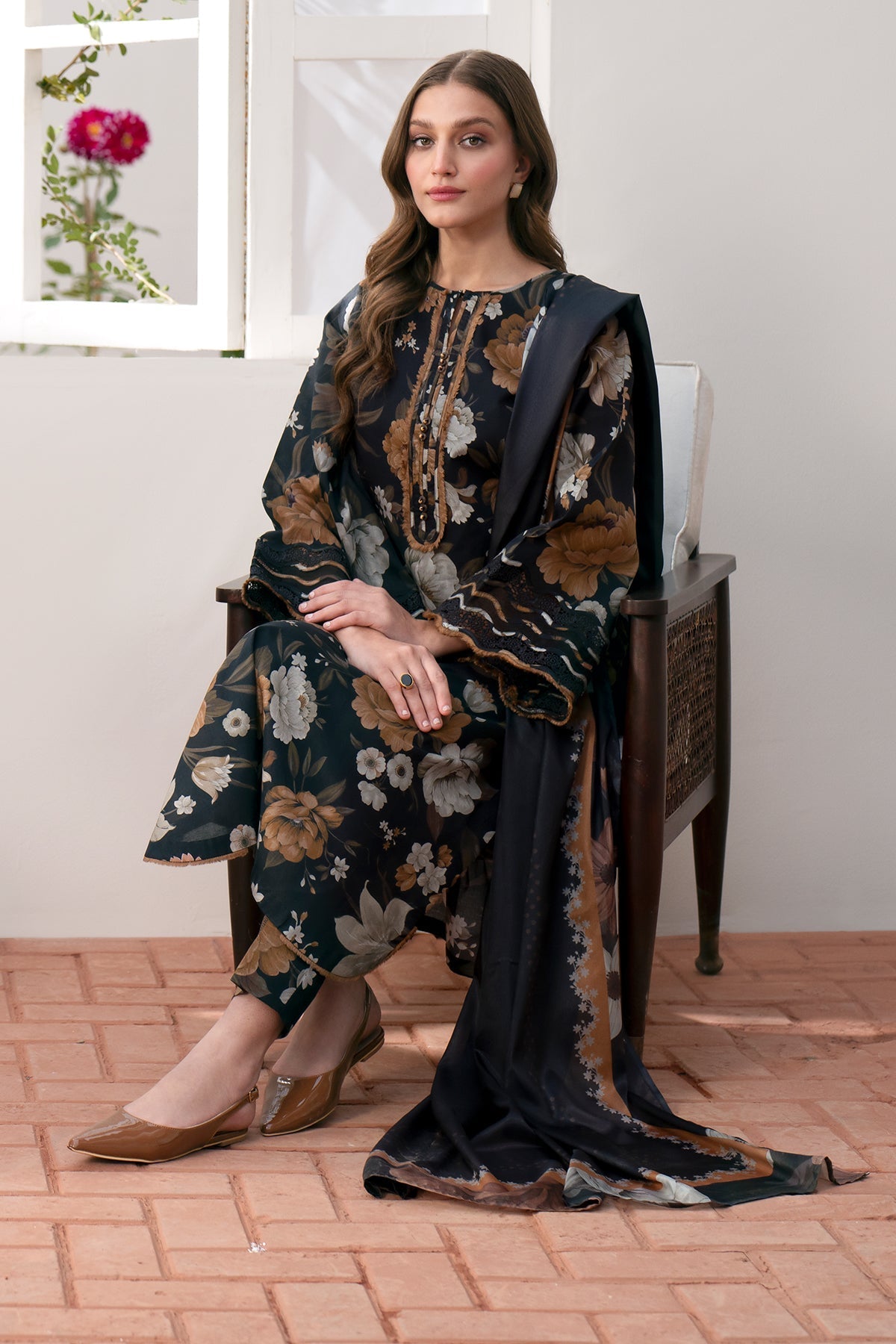 Digital Printed Lawn Sf-540