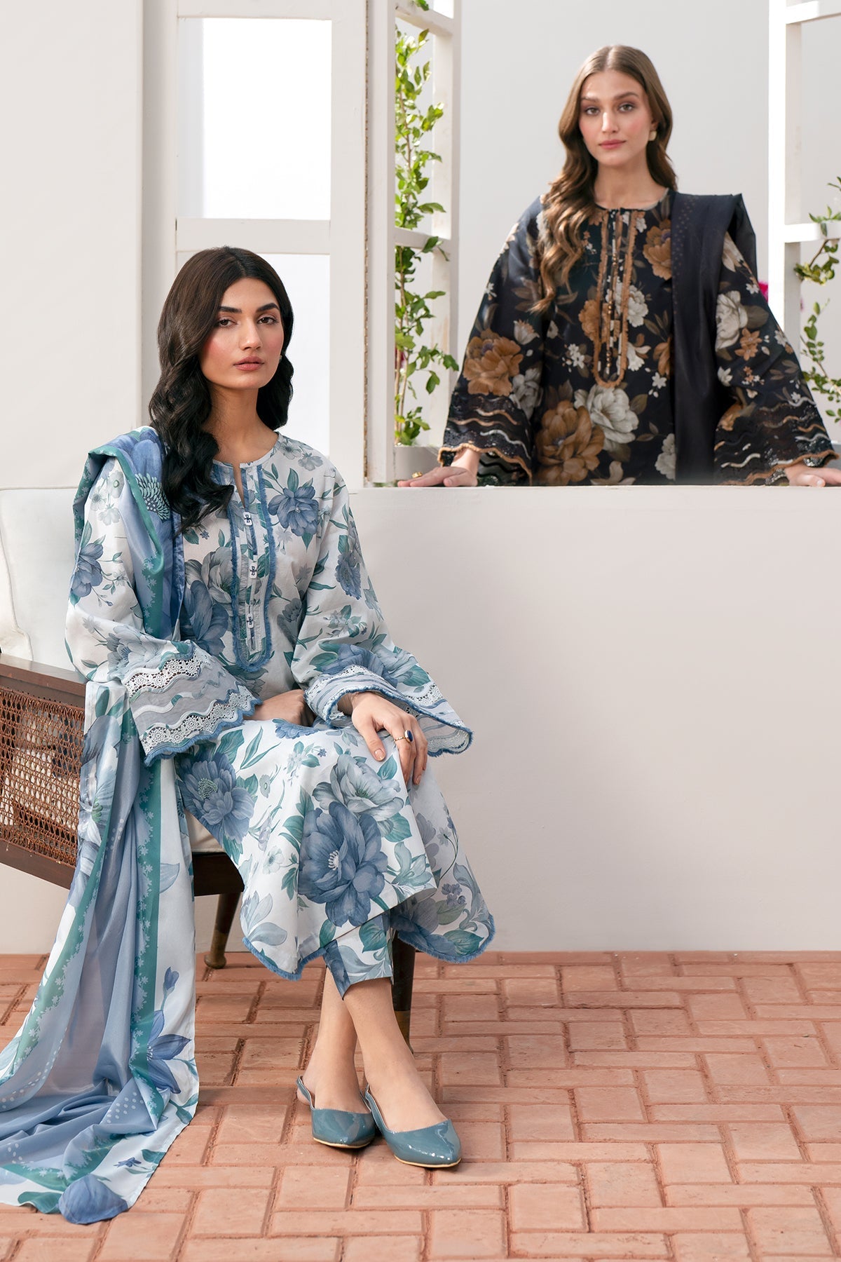 Digital Printed Lawn Sf-540