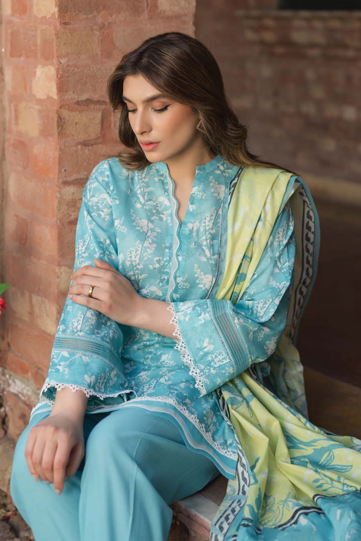 Printed Lawn 3 Piece