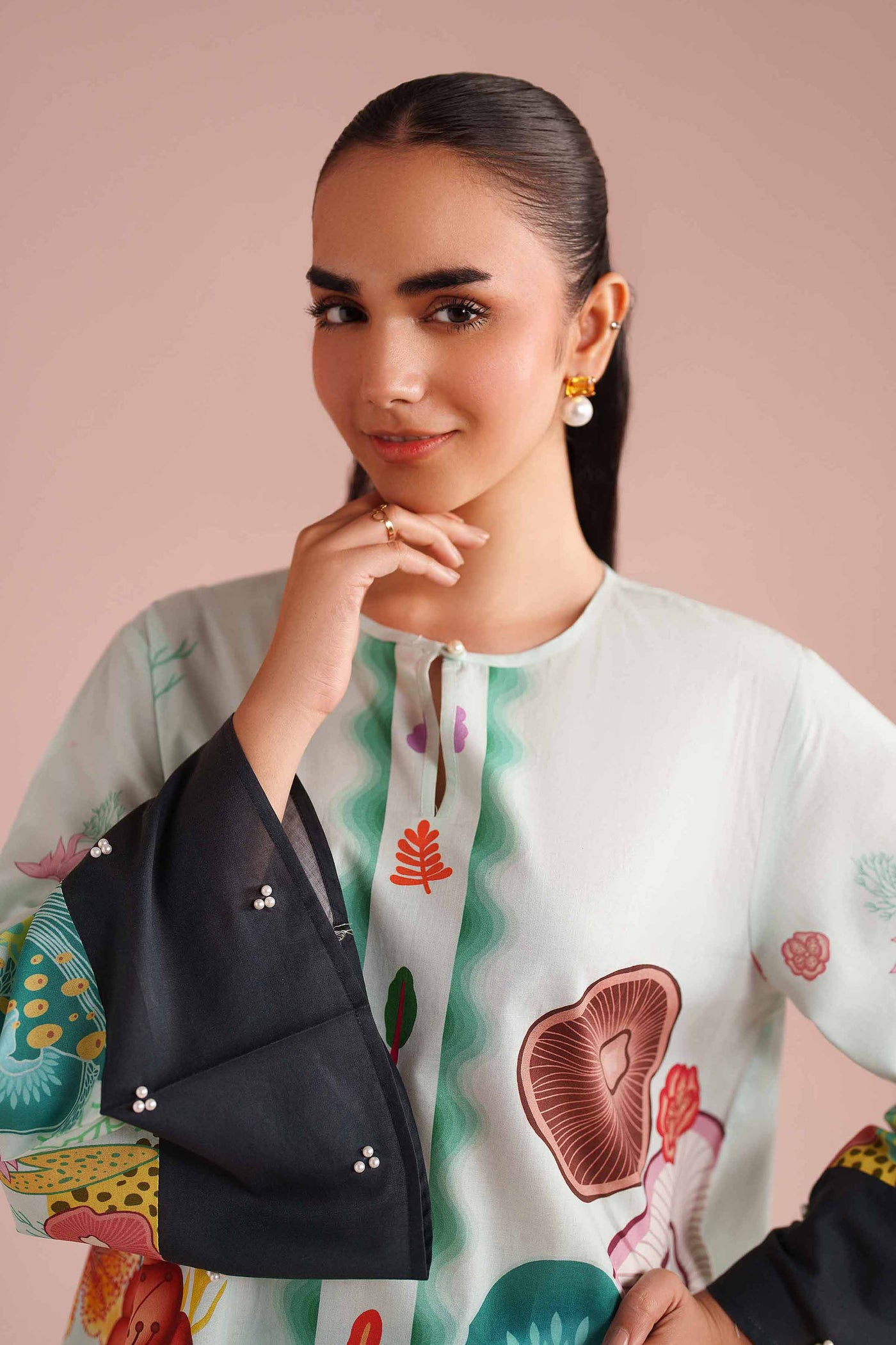 2 Piece - Printed Suit - As26-02