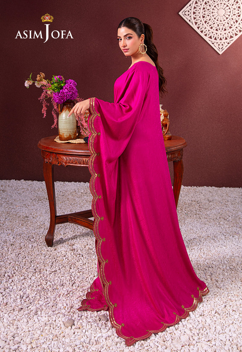 Ajod-13 Embroidered Jacquard 1 Pc