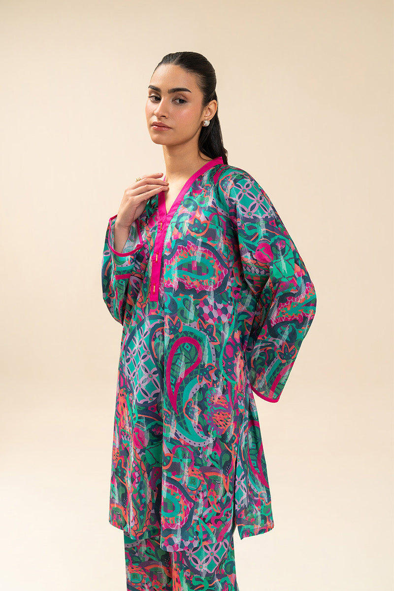 2 Piece Printed Lawn Suit (Pret)