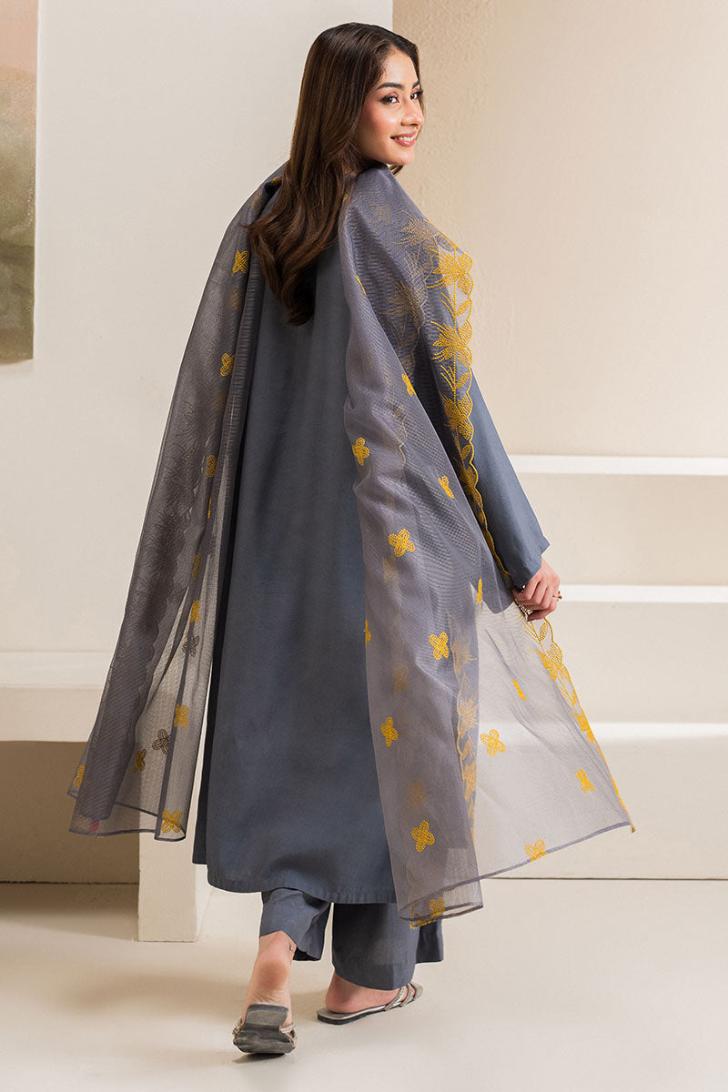 Smokey Lime-2Pc (Shirt & Dupatta)