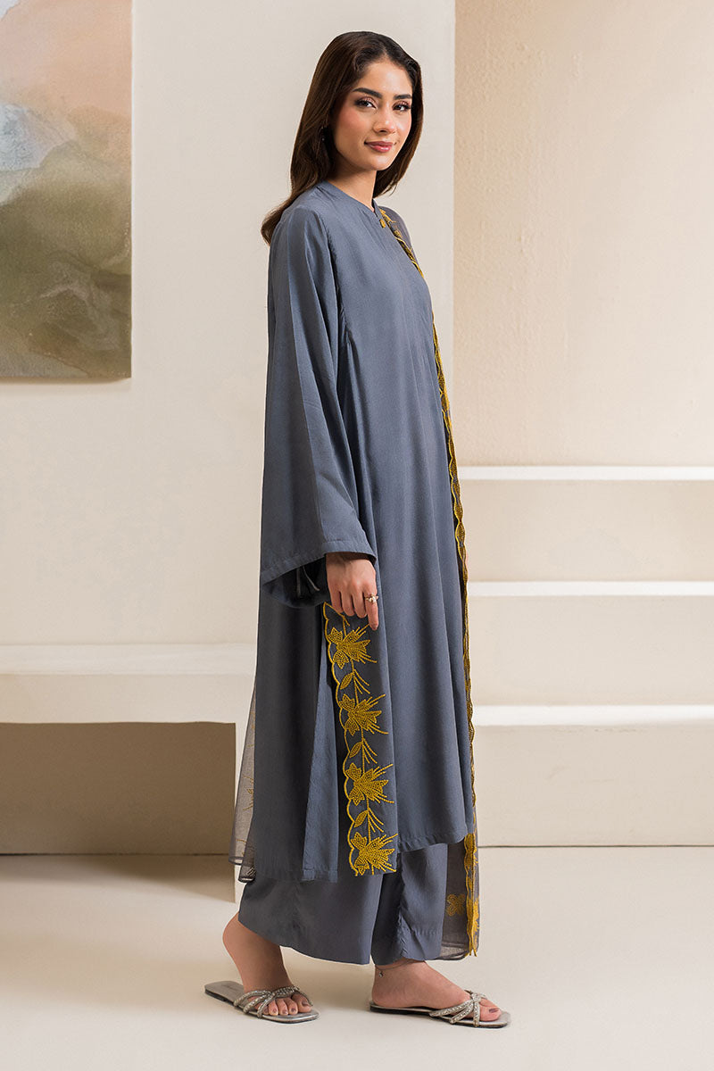 Smokey Lime-2Pc (Shirt & Dupatta)