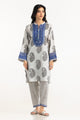 Cambric Embroidered Co-Ord Set