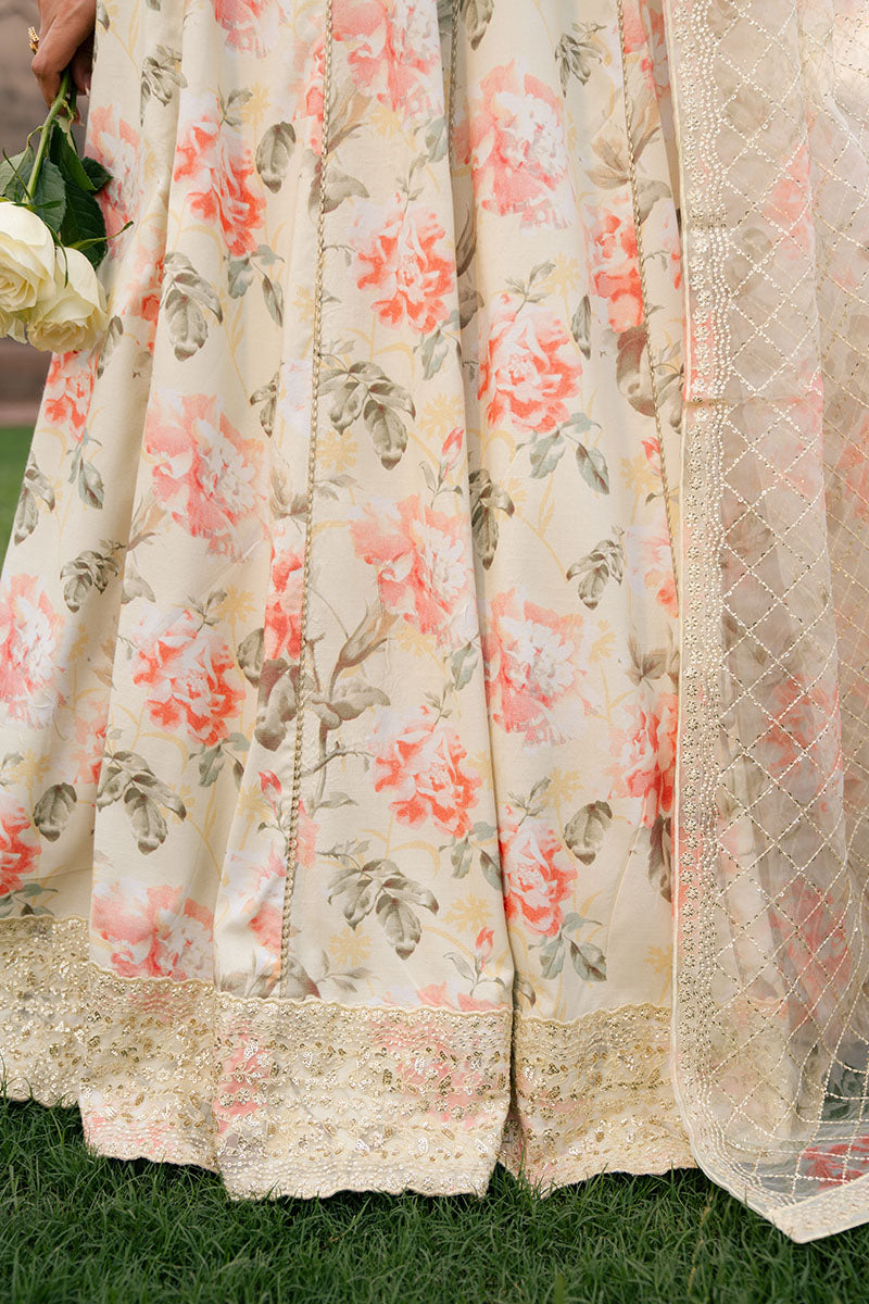 Citrus Burst-3Pc Silk Embroidered Pret