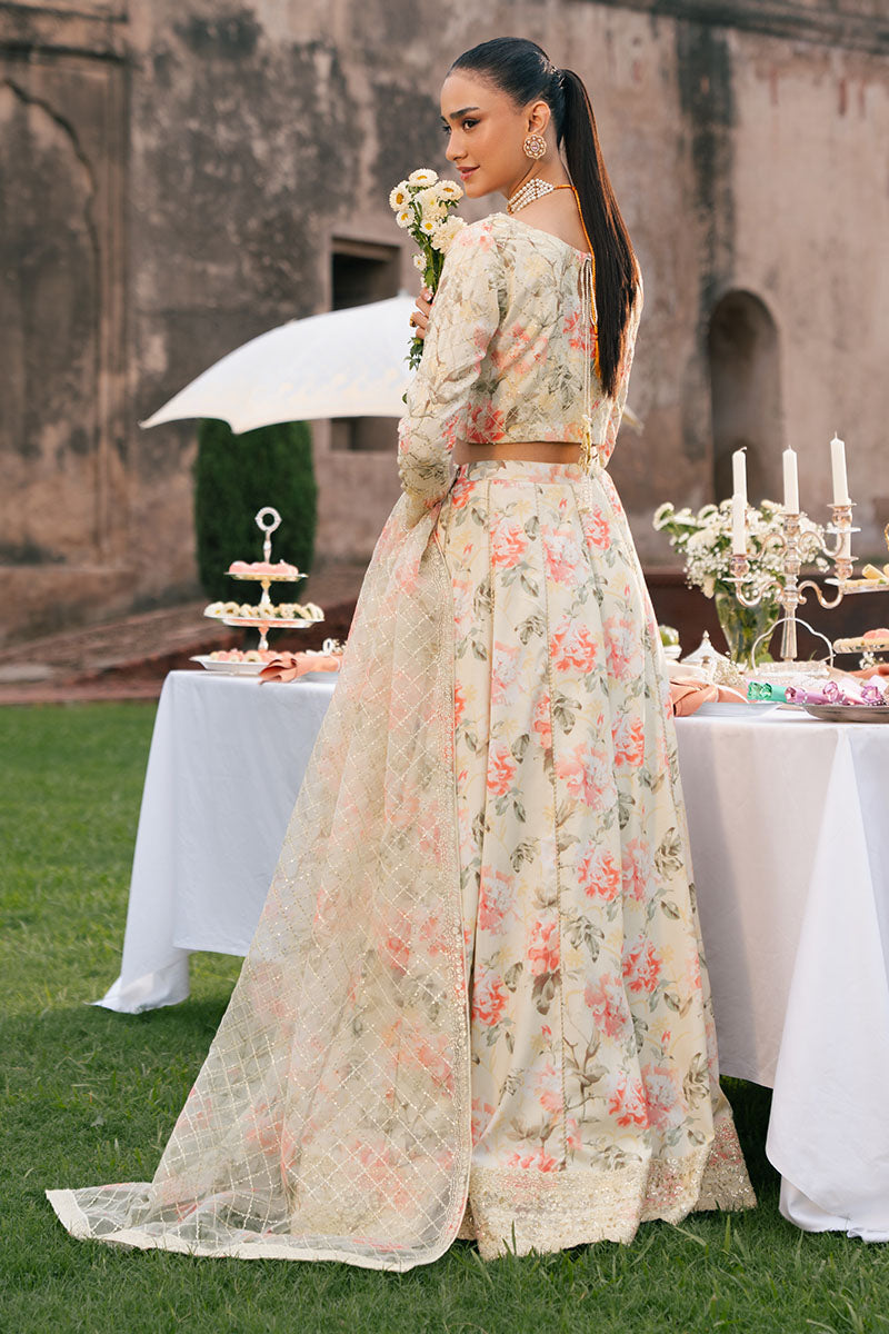 Citrus Burst-3Pc Silk Embroidered Pret