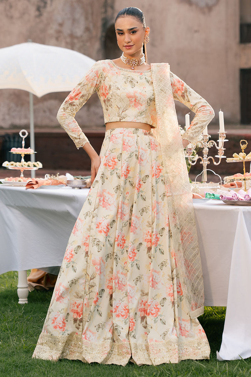 Citrus Burst-3Pc Silk Embroidered Pret