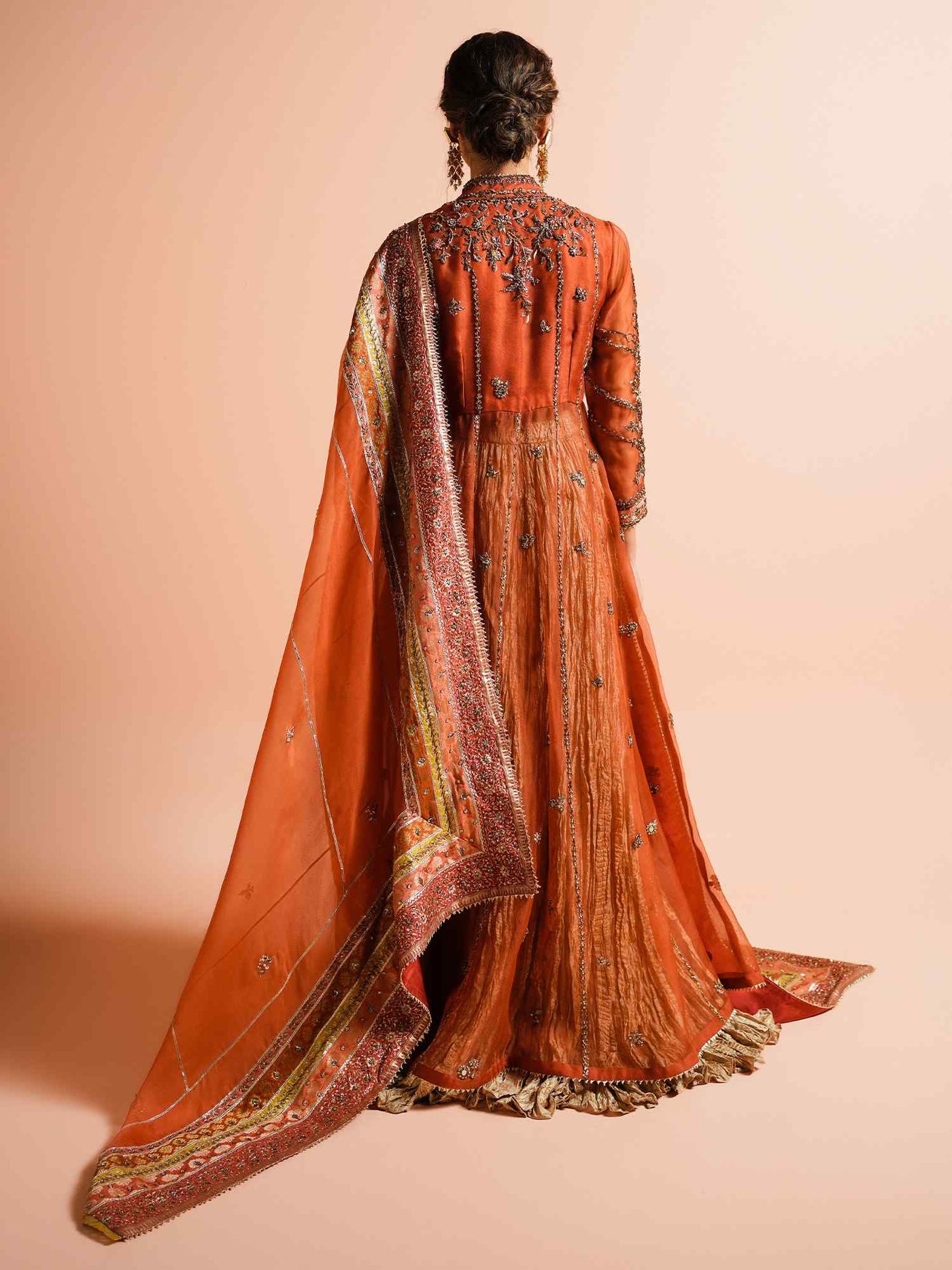 Angarkha, Dupatta & Lehenga
