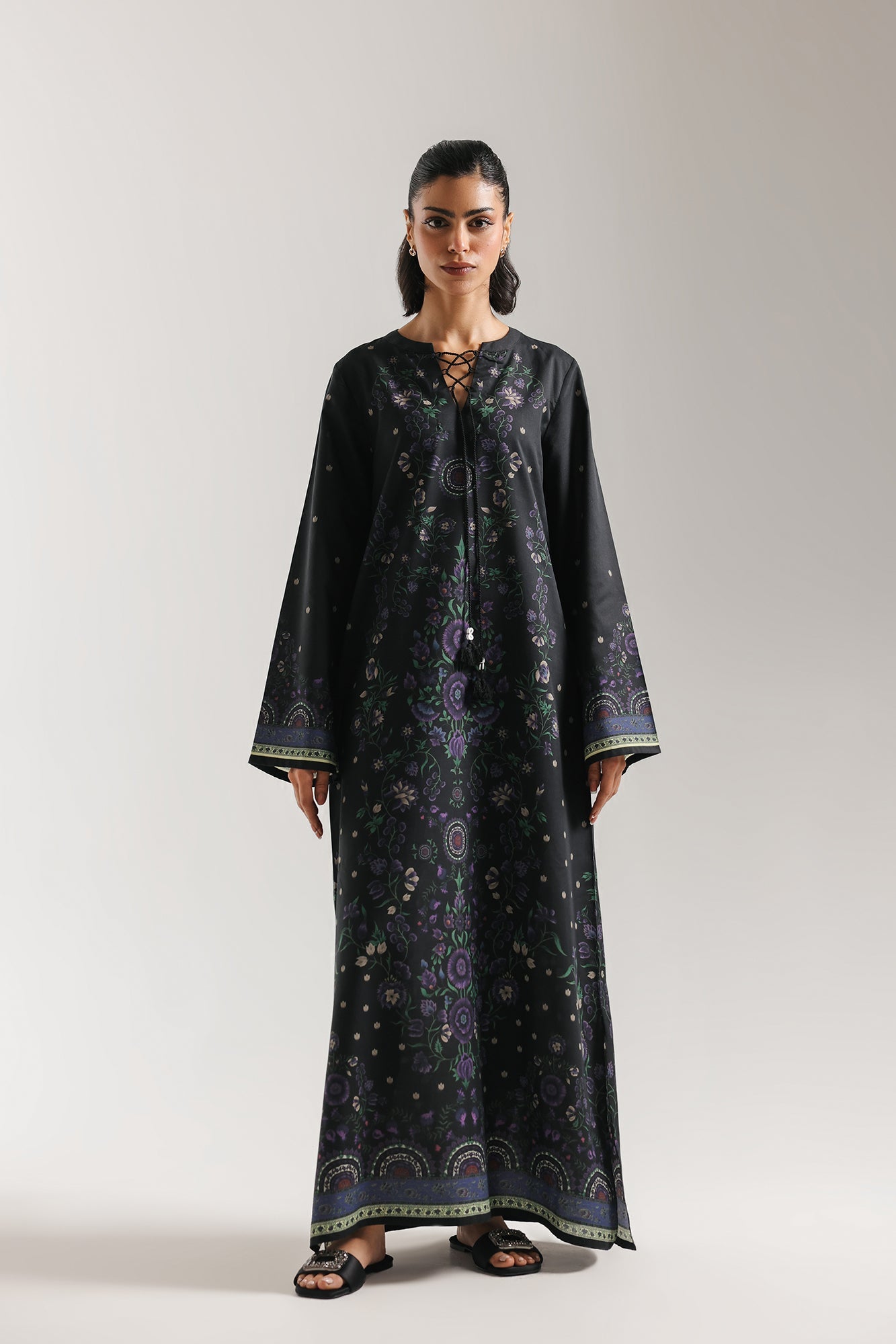 EMBROIDERED KAFTAN (E8141/102/902)
