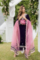 Fw25Dd-2830 Magenta Embroidered Dupatta