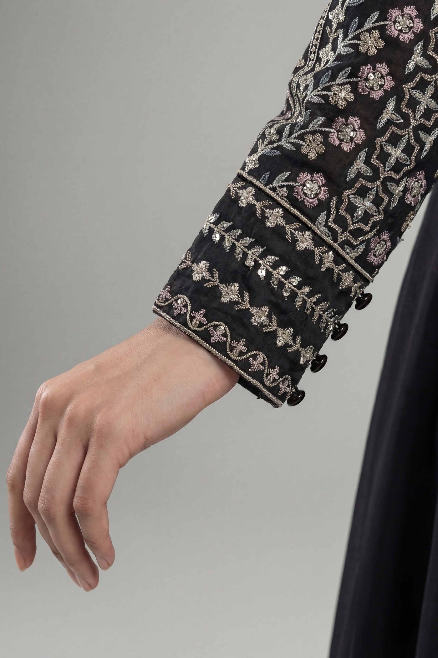 2 Piece - Embroidered Suit - Kfe26-149