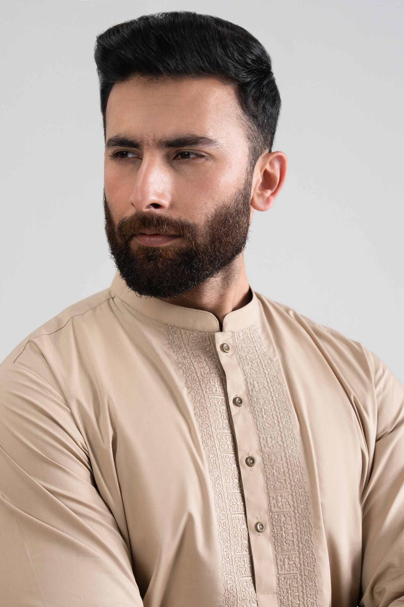 2 Piece - Embroidered Suit - Nq26-003