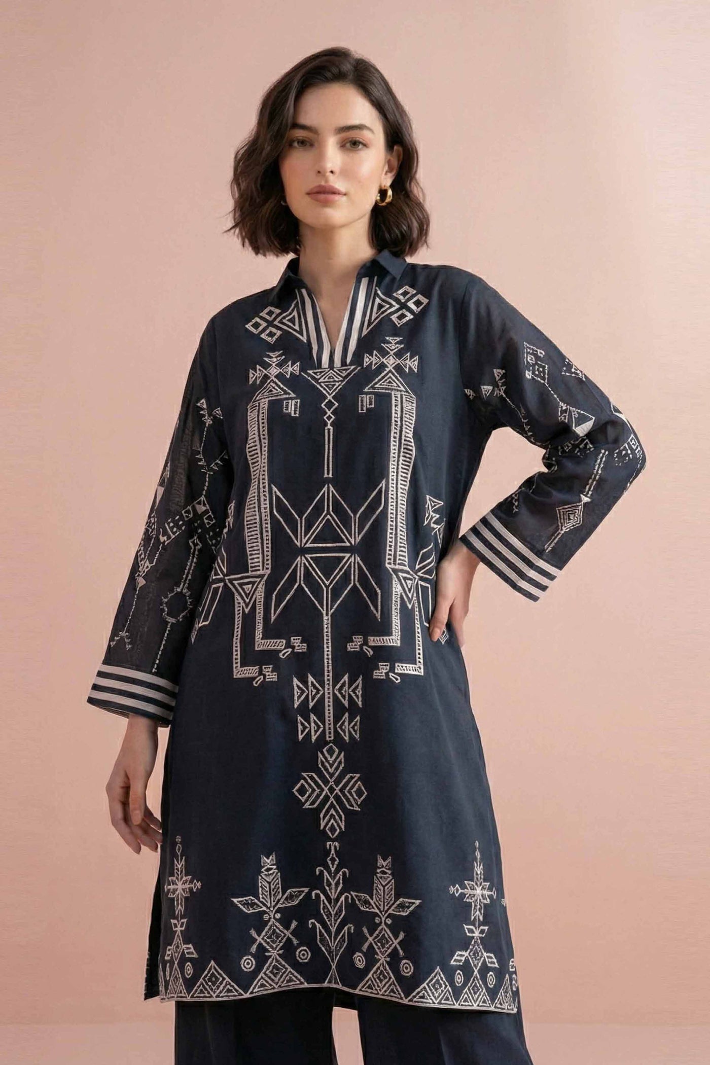 2 Piece - Printed Suit - Pe26-263