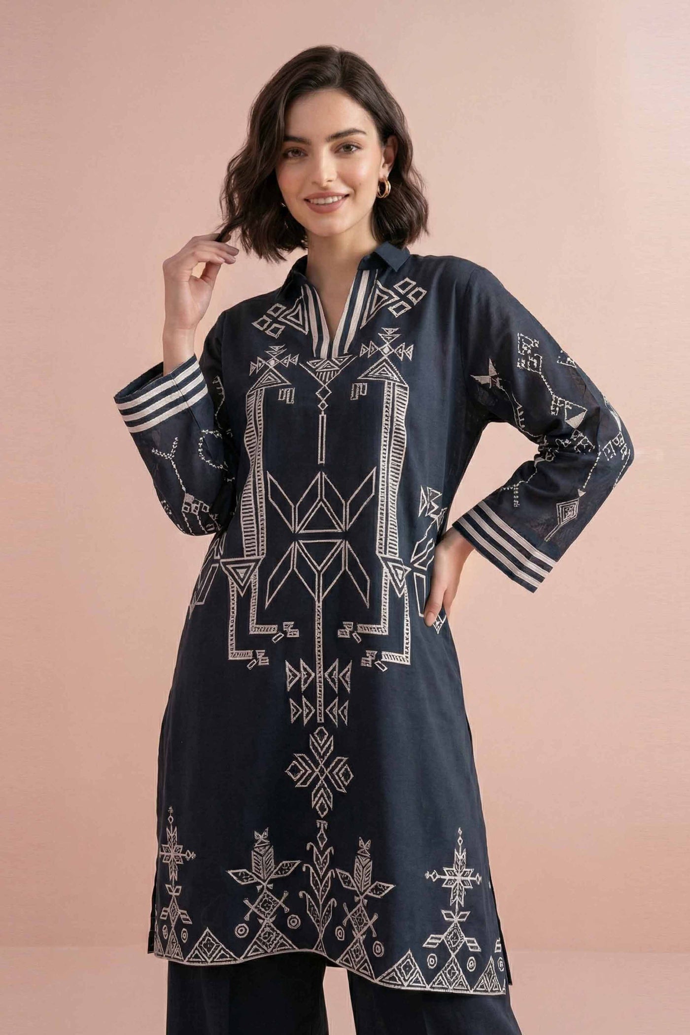 2 Piece - Printed Suit - Pe26-263