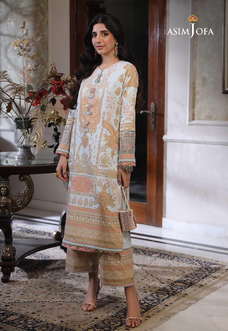 Ajai-07 Embroidered Cambric 2 Pcs