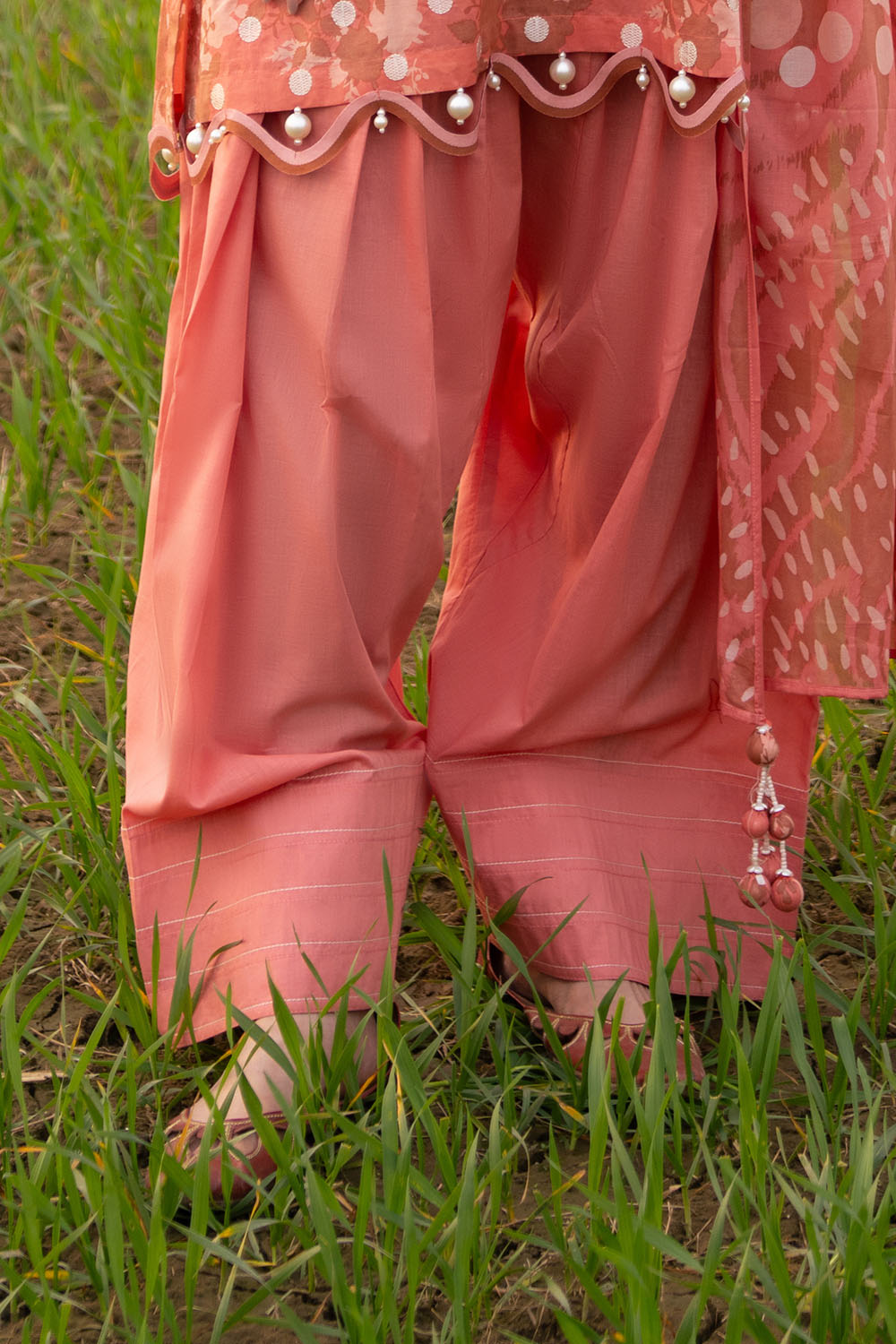 3 Piece Embroidered Printed Lawn Suit With Dupatta