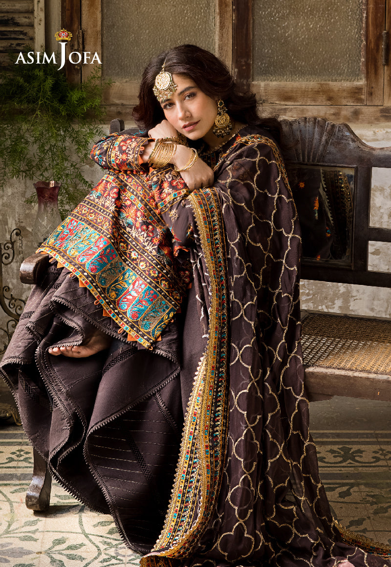 Ajlr-01 Embroidered Lawn 3 Pcs