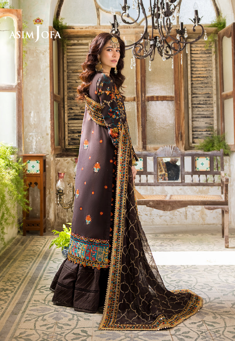 Ajlr-01 Embroidered Lawn 3 Pcs