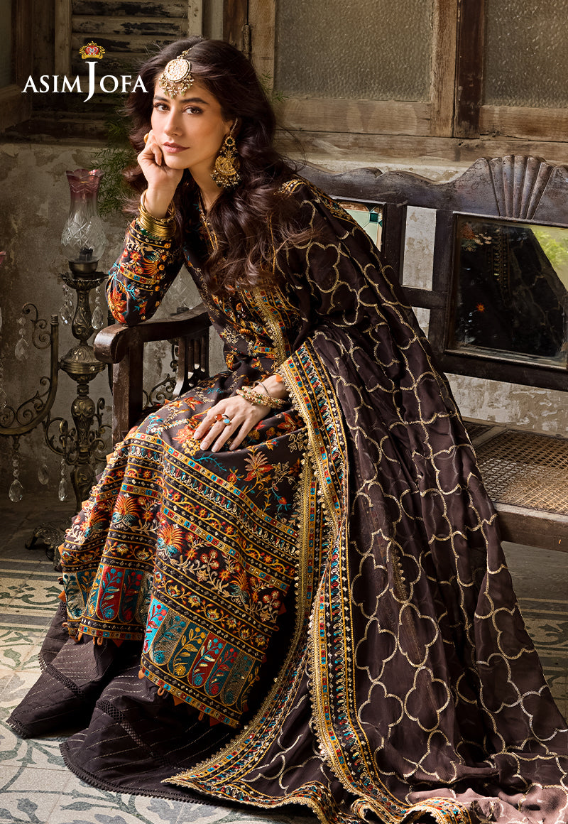Ajlr-01 Embroidered Lawn 3 Pcs