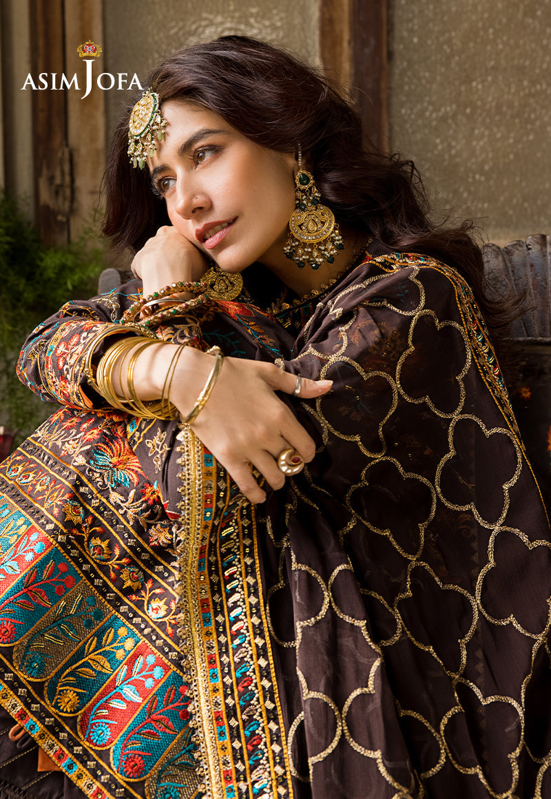 Ajlr-01 Embroidered Lawn 3 Pcs