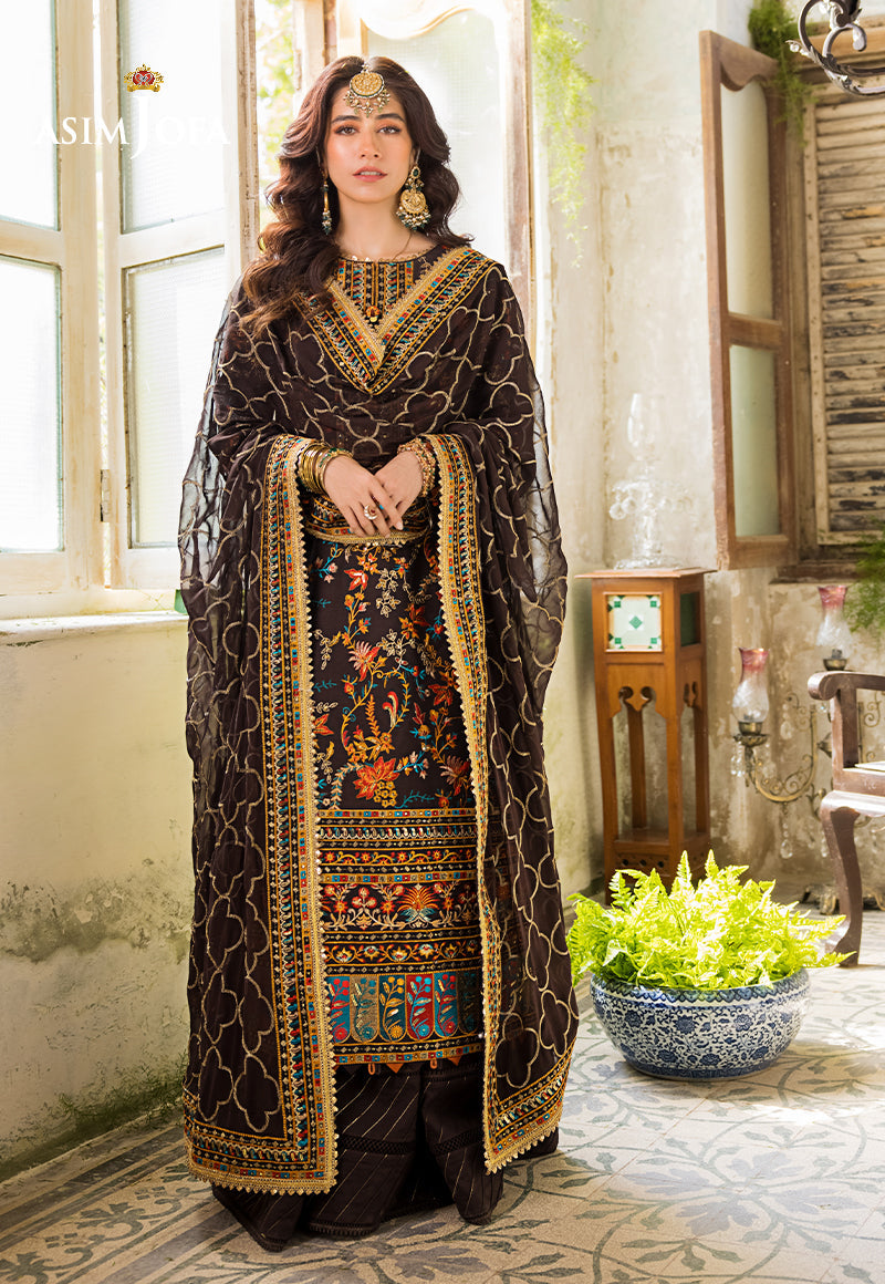 Ajlr-01 Embroidered Lawn 3 Pcs